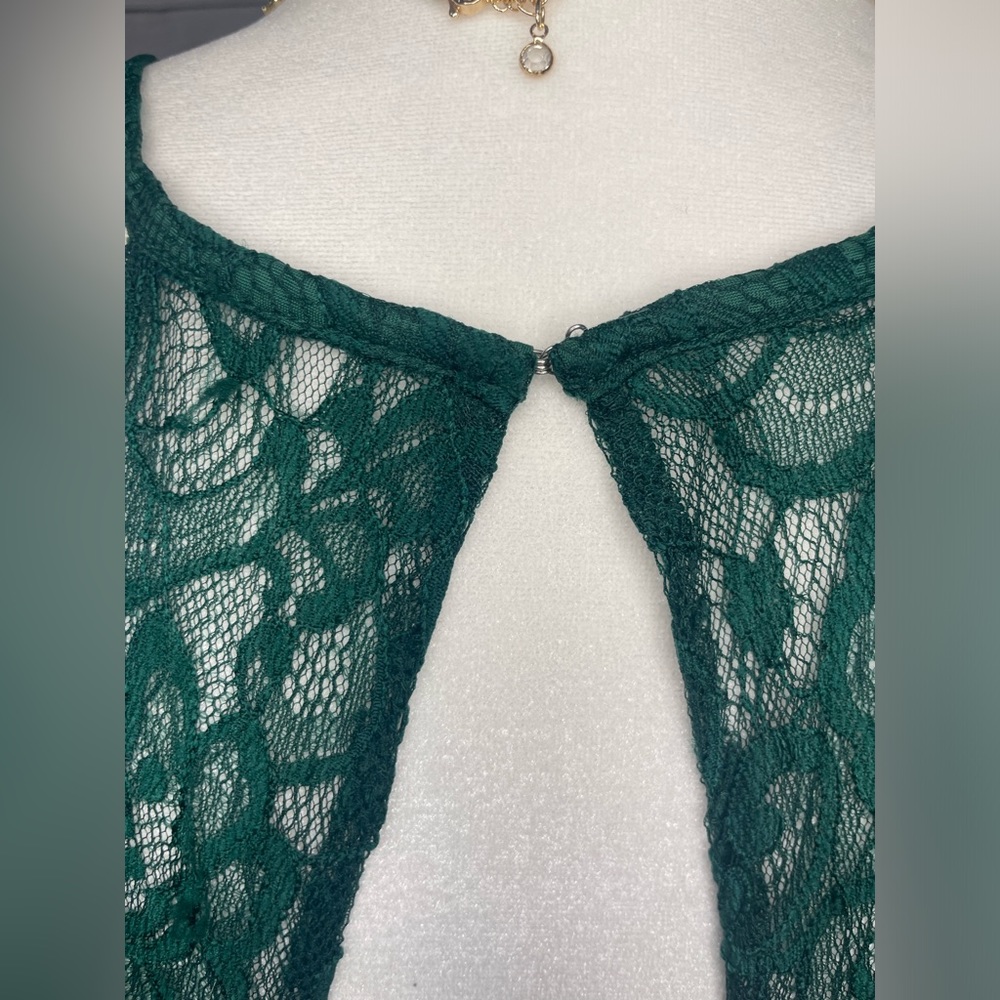 Emerald/hunter Green Bridesmaid Dress - Picture 5 of 8
